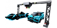 LEGO Speed champions Formula E Panasonic Jaguar Racing GEN2 car & Jaguar I-PACE eTROPHY 2020